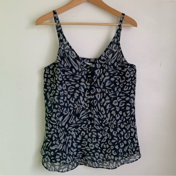 Cabi Animal Print Camisole Tank Top - Picture 3 of 9